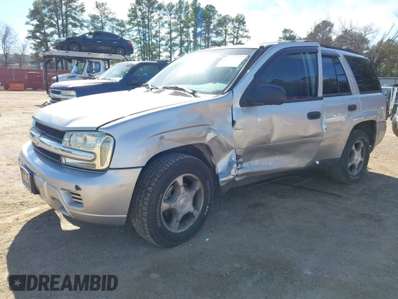 2008 Chevrolet TrailBlazer LT w/3LT with VIN 1GNDT13SX82248033, listed as a IAAI auction lot 41311086 with 202,377 mi miles. Bid and sale history available at carsss.com. Image 2.
