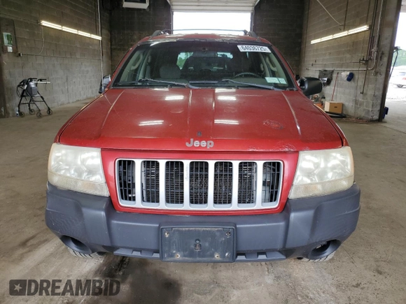 2004 Jeep Grand Cherokee Laredo with VIN 1J4GW48S04C164745, listed as a Copart auction lot 64036725 with 163,054 mi miles and Salvage title. Bid and sale history available at DreamBid. Image 5.
