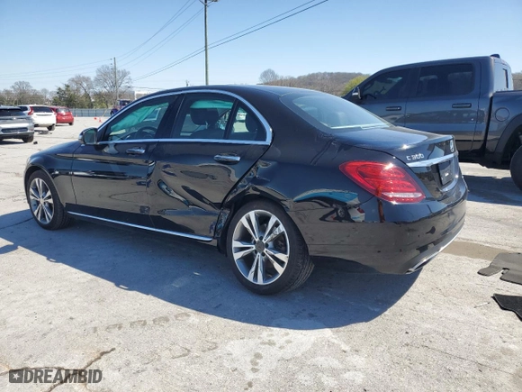 2015 Mercedes-Benz C-Class C 300 with VIN 55SWF4JB7FU045705, listed as a Copart auction lot 50274925 with 71,497 mi miles and Salvage Title. Bid and sale history available at carsss.com. Image 2.