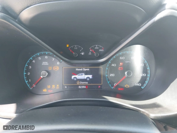 2019 Chevrolet Colorado 2WD LT with VIN 1GCGSCEN8K1266572, listed as a IAAI auction lot 42023232 with 82,394 mi miles. Bid and sale history available at carsss.com. Image 7.