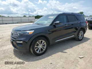 2021 Ford Explorer Limited z VIN 1FMSK8FH9MGB52804, wystawiony jako Copart lot #60353535 z przebiegiem 96 002 mil mil oraz Szkoda całkowita • Salvage title. Historia ofert i sprzedaży dostępna na DreamBid. Obrazek 1.