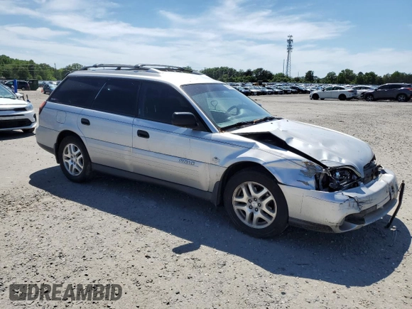 2004 Subaru Legacy Outback with VIN 4S3BH675147611061, listed as a Copart auction lot 56749265 with 205,432 mi miles and Salvage title. Bid and sale history available at DreamBid. Image 4.