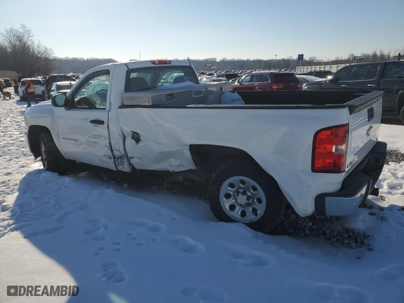 2011 Chevrolet Silverado 1500 Work Truck with VIN 1GCNCPE00BZ461129, listed as a Copart auction lot 48914605 with 64,213 mi miles and Salvage Title. Bid and sale history available at carsss.com. Image 2.