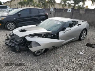 2017 Chevrolet Corvette 3LT with VIN 1G1YF2D74H5114188, listed as a Copart auction lot 41438495 with 44,569 mi miles and Clean Title. Bid and sale history available at carsss.com. Image 1.