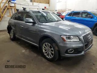 2015 Audi Q5 Premium Plus with VIN WA1LFAFP7FA111955, listed as a Copart auction lot 60423655 with 177,604 mi miles and Salvage title. Bid and sale history available at DreamBid. Image 4.