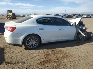 2014 Maserati Ghibli S Q4 z VIN ZAM57RTAXE1092970, wystawiony jako Copart lot #48617585 z przebiegiem 92 976 mil mil oraz Szkoda całkowita • Salvage title. Historia ofert i sprzedaży dostępna na DreamBid. Obrazek 3.