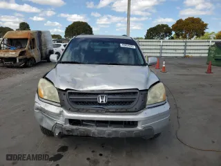 2003 Honda Pilot EX with VIN 2HKYF185X3H530541, listed as a Copart auction lot 49864285 with 296,419 mi miles and Salvage Title. Bid and sale history available at carsss.com. Image 5.