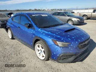 2022 Subaru WRX Premium with VIN JF1VBAH61N8007312, listed as a Copart auction lot 89149885 with 38,594 mi miles and Salvage Title. Bid and sale history available at carsss.com. Image 4.
