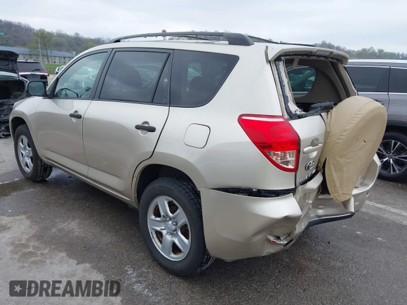 2008 Toyota RAV4 with VIN JTMZD33V486063860, listed as a IAAI auction lot 41985051 with 133,451 mi miles. Bid and sale history available at carsss.com. Image 3.