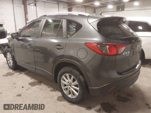 2015 Mazda CX-5 Touring with VIN JM3KE4CY3F0460501, listed as a IAAI auction lot 41889743 with 160,367 mi miles. Bid and sale history available at carsss.com. Image 3.