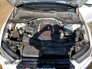 2016 Audi S6 Premium Plus with VIN WAUF2AFC7GN076093, listed as a Copart auction lot 66581024 with 100,211 mi miles and Salvage Title. Bid and sale history available at carsss.com. Image 11.
