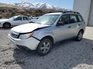 2010 Subaru Forester 2.5X with VIN JF2SH6BC1AH911406, listed as a Copart auction lot 48490635 with 92,162 mi miles and Salvage Title. Bid and sale history available at carsss.com. Image 1.