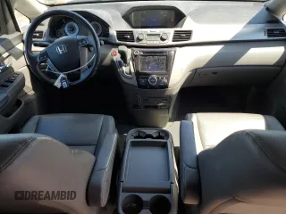 2016 Honda Odyssey EX-L with VIN 5FNRL5H64GB133828, listed as a Copart auction lot 53992655 with 68,905 mi miles and Salvage Title. Bid and sale history available at DreamBid. Image 8.