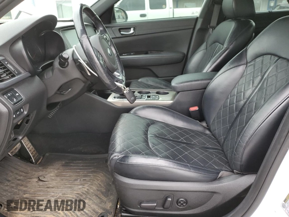 2016 Kia Optima SXL Turbo with VIN 5XXGV4L26GG080143, listed as a Copart auction lot 53832095 with 131,003 mi miles and Salvage title. Bid and sale history available at DreamBid. Image 7.