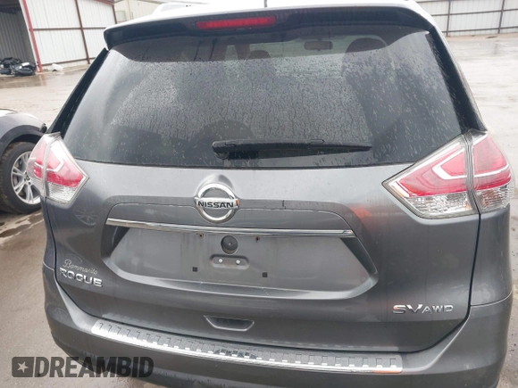 2016 Nissan Rogue SV with VIN KNMAT2MV5GP688589, listed as a IAAI auction lot 41285116 with 87,142 mi miles. Bid and sale history available at carsss.com. Image 16.