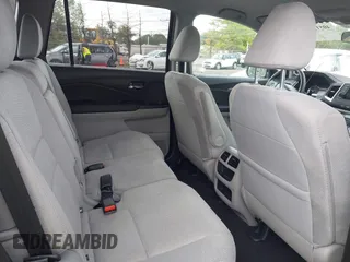 2016 Honda Pilot LX with VIN 5FNYF6H16GB095208, listed as a IAAI auction lot 40512118 with 150,280 mi miles. Bid and sale history available at carsss.com. Image 8.