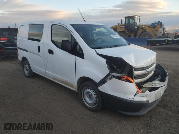2018 Chevrolet City Express Cargo LS with VIN 3N63M0YN3JK691744, listed as a Copart auction lot 86995474 with 96,329 mi miles and Salvage Title. Bid and sale history available at DreamBid. Image 4.