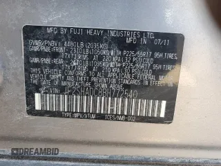 2011 Subaru Forester 2.5X Premium with VIN JF2SHADC8BH772540, listed as a Copart auction lot 50304355 with 77,313 mi miles and Salvage Title. Bid and sale history available at carsss.com. Image 14.