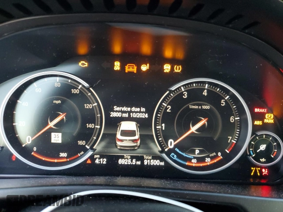 2016 BMW X6 xDrive35i with VIN 5UXKU2C50G0N84120, listed as a Copart auction lot 81511693 with 91,500 mi miles and . Bid and sale history available at DreamBid. Image 9.