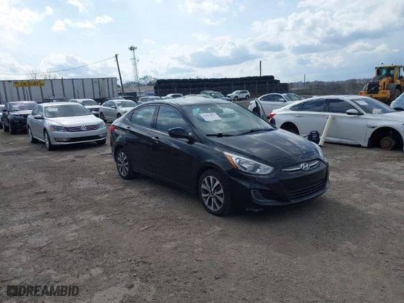 2017 Hyundai Accent SE with VIN KMHCT4AE4HU379719, listed as a IAAI auction lot 41917873 with 49,826 mi miles. Bid and sale history available at carsss.com. Image 1.