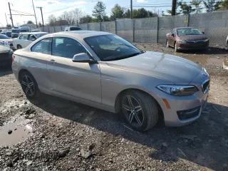 2017 BMW 2 Series 230i with VIN WBA2F9C58HV664464, listed as a Copart auction lot 50491425 with 36,290 mi miles and Salvage title. Bid and sale history available at DreamBid. Image 4.
