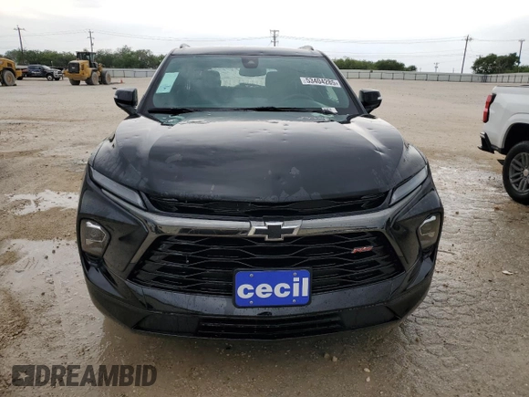 2025 Chevrolet Blazer RS с VIN 3GNKBKRS7SS161483, выставлен на аукционе Copart как лот 53404285 с пробегом 6 миль миль и Чистый • Clean title. История ставок и продаж доступна на DreamBid. Изображение 5.