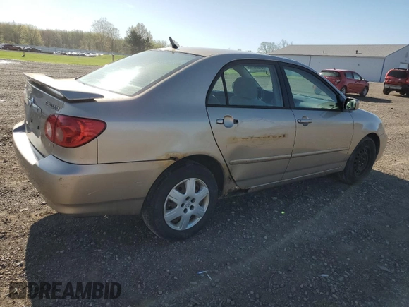 2006 Toyota Corolla CE with VIN 1NXBR32E96Z747568, listed as a Copart auction lot 54609795 with 203,988 mi miles and Clean Title. Bid and sale history available at DreamBid. Image 3.