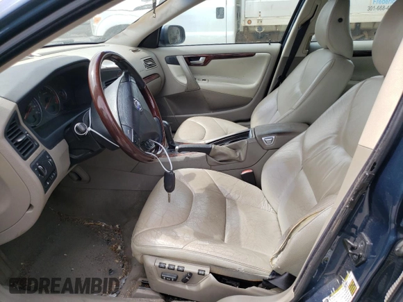 2007 Volvo S60 2.5L Turbo with VIN YV1RS592X72624092, listed as a Copart auction lot 71444464 with 131,832 mi miles and Salvage Title. Bid and sale history available at carsss.com. Image 7.