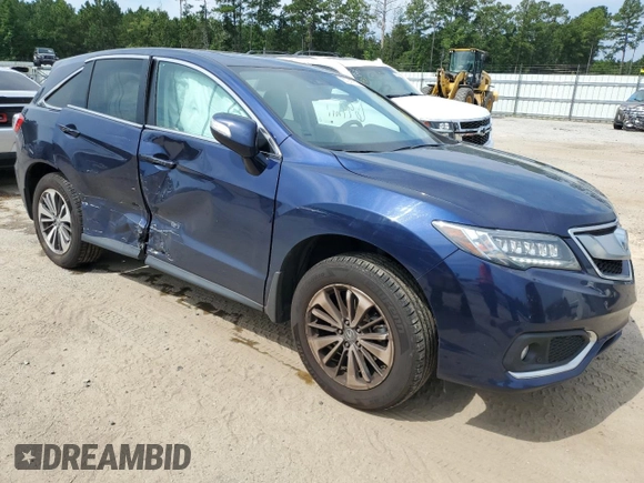 2016 Acura RDX Advance Pkg with VIN 5J8TB4H73GL016929, listed as a Copart auction lot 67241913 with 40,207 mi miles. Bid and sale history available at carsss.com. Image 4.