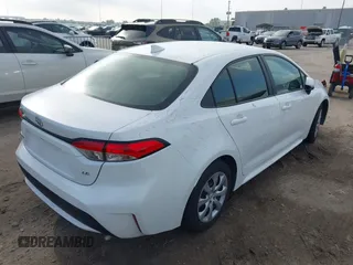 2022 Toyota Corolla LE with VIN 5YFEPMAE9NP357743, listed as a IAAI auction lot 42094975 with 55,775 mi miles. Bid and sale history available at carsss.com. Image 4.