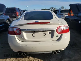 2008 Jaguar XK with VIN SAJWA43C189B23550, listed as a Copart auction lot 74825514 with 0 mi miles and Salvage Title. Bid and sale history available at carsss.com. Image 6.
