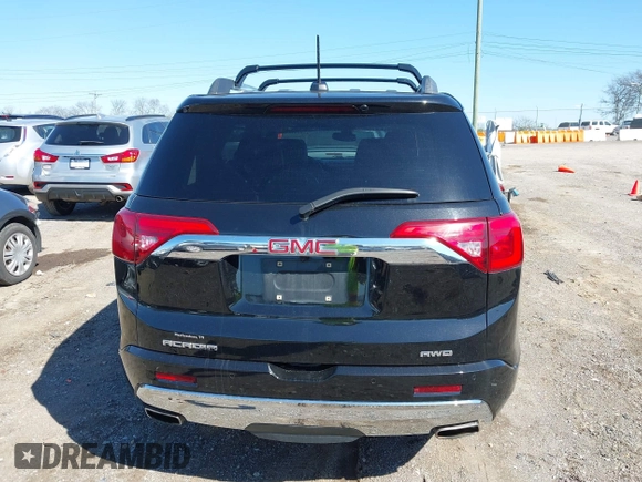 2017 GMC Acadia Denali with VIN 1GKKNXLS9HZ158624, listed as a IAAI auction lot 41823104 with 160,958 mi miles and . Bid and sale history available at carsss.com. Image 16.