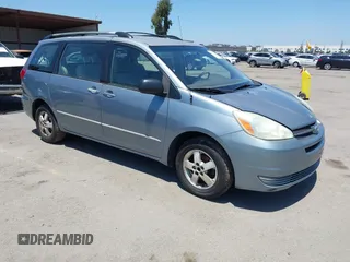 2004 Toyota Sienna CE z VIN 5TDZA23C24S143069, wystawiony jako IAAI lot #42218204 z przebiegiem 190 917 mil mil oraz . Historia ofert i sprzedaży dostępna na DreamBid. Obrazek 1.
