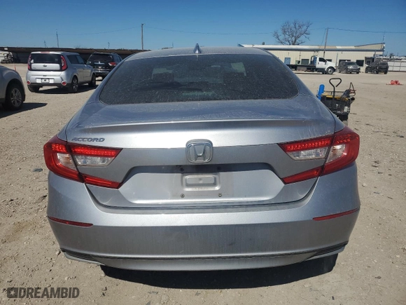 2019 Honda Accord Sedan LX 1.5T with VIN 1HGCV1F19KA030620, listed as a Copart auction lot 49525485 with 51,020 mi miles and Salvage Title. Bid and sale history available at carsss.com. Image 6.
