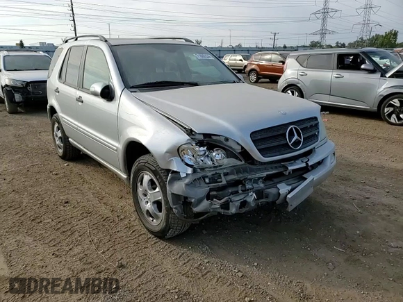 2003 Mercedes-Benz M-Class 3.7L with VIN 4JGAB57E33A421993, listed as a Copart auction lot 71800334 with 210,086 mi miles and Salvage Title. Bid and sale history available at carsss.com. Image 11.