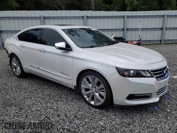 2017 Chevrolet Impala Premier with VIN 2G1145S38H9189360, listed as a Copart auction lot 64002805 with 182,420 mi miles and Salvage title. Bid and sale history available at DreamBid. Image 4.