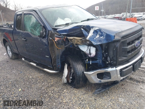 2015 Ford F-150 XLT with VIN 1FTEX1EP1FFC74925, listed as a IAAI auction lot 41503347 with 116,561 mi miles and . Bid and sale history available at DreamBid. Image 1.