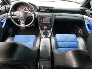 2001 Audi S4 with VIN WAURD68D61A133182, listed as a Copart auction lot 46360985 with 221,354 mi miles and Salvage Title. Bid and sale history available at carsss.com. Image 8.