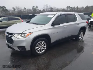 2018 Chevrolet Traverse LS with VIN 1GNERFKWXJJ221060, listed as a IAAI auction lot 41535594 with 138,231 mi miles. Bid and sale history available at carsss.com. Image 2.