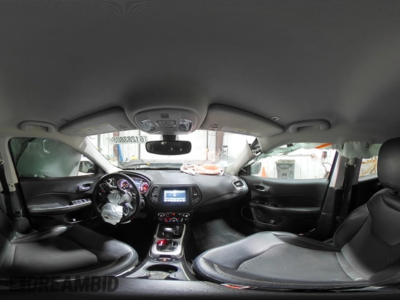 2019 Jeep Compass Latitude z VIN 3C4NJDBB4KT670391, wystawiony jako Copart lot #61283805 z przebiegiem 80 584 mil mil oraz Szkoda całkowita • Salvage title. Historia ofert i sprzedaży dostępna na DreamBid. Obrazek 15.