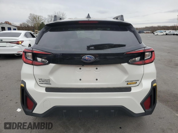 2024 Subaru Crosstrek Special Sports with VIN 4S4GUHF6XR3748274, listed as a Copart auction lot 61896105 with 5,525 mi miles and Salvage title. Bid and sale history available at DreamBid. Image 6.