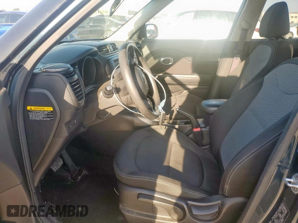 2019 Kia Soul + with VIN KNDJP3A50K7666331, listed as a Copart auction lot 52292765 with Not Provided miles and Salvage Title. Bid and sale history available at DreamBid. Image 7.