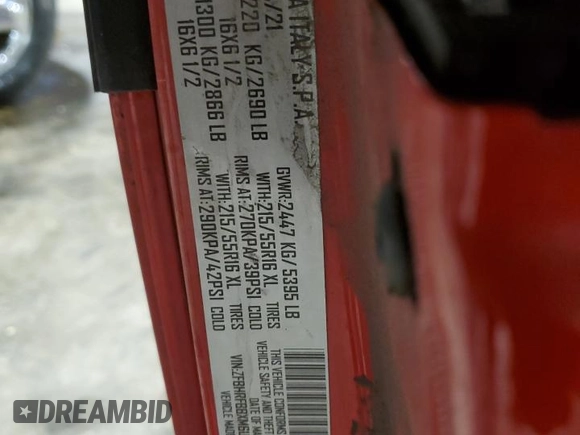 2021 Ram ProMaster City Passenger SLT с VIN ZFBHRFBBXM6U52134, выставлен на аукционе Copart как лот 50318885 с пробегом 98 989 миль миль и Списание • Salvage title. История ставок и продаж доступна на DreamBid. Изображение 12.
