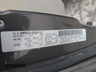 2015 Chrysler Town & Country Touring-L with VIN 2C4RC1CG4FR525588, listed as a IAAI auction lot 41696620 with 225,297 mi miles. Bid and sale history available at carsss.com. Image 9.