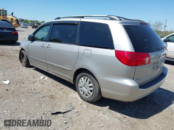 2007 Toyota Sienna CE with VIN 5TDZK23C97S006616, listed as a IAAI auction lot 42128854 with 234,985 mi miles and . Bid and sale history available at DreamBid. Image 3.