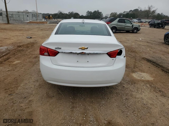 2018 Chevrolet Impala LT with VIN 1G1105SA5JU138627, listed as a Copart auction lot 86403514 with 128,215 mi miles and Salvage Title. Bid and sale history available at carsss.com. Image 6.