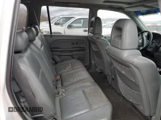 2005 Honda Pilot EX-L with VIN 2HKYF18595H532672, listed as a Copart auction lot 86704284 with 268,018 mi miles and Salvage Title. Bid and sale history available at carsss.com. Image 10.