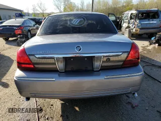2006 Mercury Grand Marquis LS Premium with VIN 2MEHM75V66X628593, listed as a Copart auction lot 52892815 with 105,881 mi miles and Non Repairable. Bid and sale history available at DreamBid. Image 6.