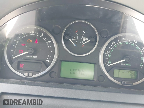 2006 Land Rover Range Rover Sport HSE with VIN SALSF25456A936061, listed as a IAAI auction lot 42275209 with 293,702 mi miles and . Bid and sale history available at DreamBid. Image 7.