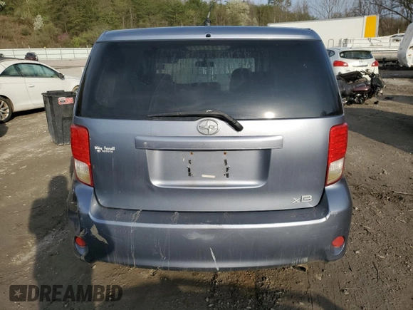 2012 Scion xB with VIN JTLZE4FE5CJ013722, listed as a Copart auction lot 51506865 with 0 mi miles and Salvage Title. Bid and sale history available at carsss.com. Image 6.